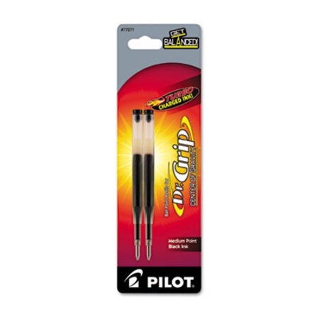 Picture of Refill for Pilot Dr. Grip Center of Gravity Pens, Medium Point, Black Ink, 2/PackPIL-77271