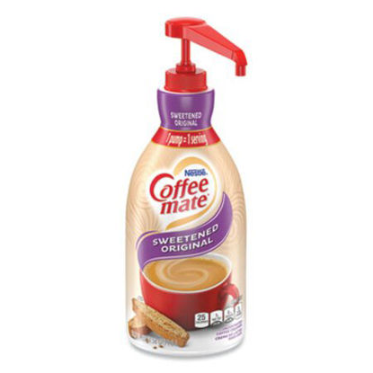 Picture of Liquid Coffee Creamer, Sweetened Original, 1500mL Pump DispenserNES-13799
