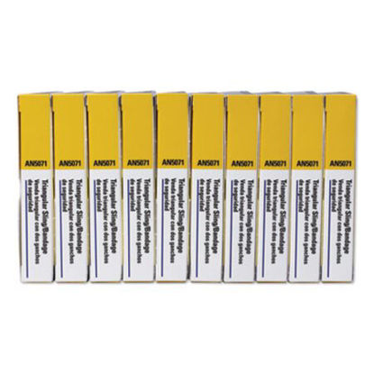 Picture of First-Aid Refill Sling/Tourniquet Triangular Bandages, 40" x 40" x 56", 10/PackFAO-AN5071