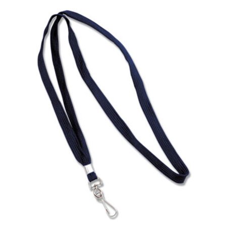 Picture of Deluxe Lanyards, J-Hook Style, 36" Long, Blue, 24/BoxAVT-75426