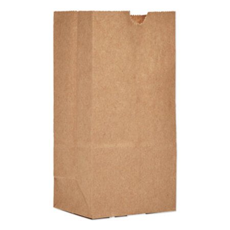 Picture of Grocery Paper Bags, 30 lbs Capacity, #1, 3.5"w x 2.38"d x 6.88"h, Kraft, 500 BagsBAG-GK1500