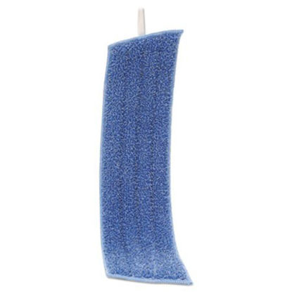 Picture of Economy Wet Mopping Pad, Microfiber, 18", BlueRCP-Q409BLUEA
