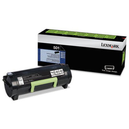 Picture of 50F1000 Return Program Toner, 1,500 Page-Yield, BlackLEX-50F1000