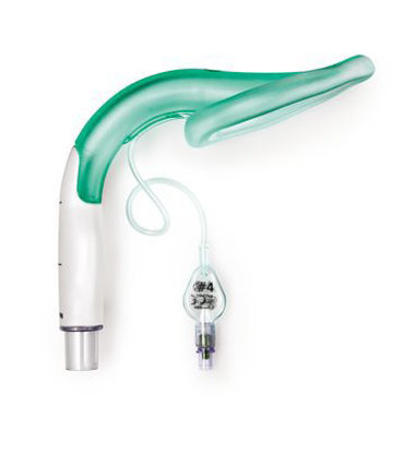 Picture of Aura-i™ Laryngeal Mask Pediatric / Adult User Size 3 Green PVC / Silicone Sterile Disposable329300000U