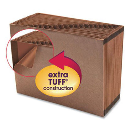 Picture of TUFF Expanding Files, 21 Sections, 1/21-Cut Tab, Letter Size, RedropeSMD-70425