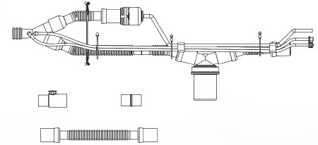 Picture of LTV Series Anesthesia Breathing Circuit Dual Limb Adult Single Patient Use29696-001