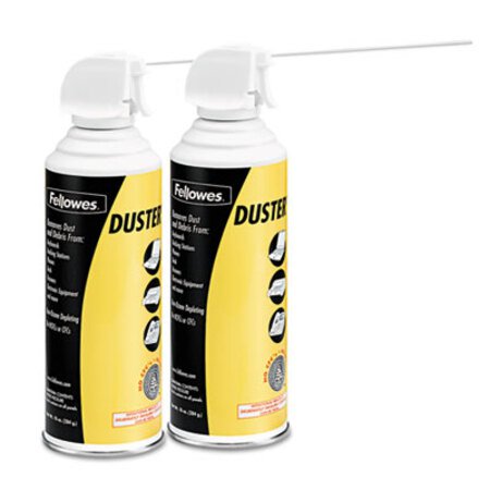 Picture of Air Duster, 152A Liquefied Gas, 10oz Can, Two Per PackFEL-9963201