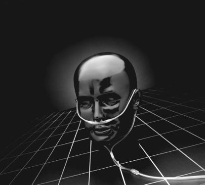 Picture of Nasal Cannula with Ear Cushions High Flow Delivery Salter-Style® Quiet Adult Curved Prong / NonFlared Tip1600QTLC-7-25