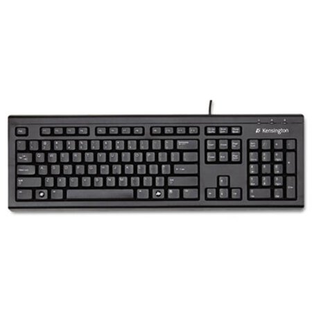 Picture of Keyboard for Life Slim Spill-Safe Keyboard, 104 Keys, BlackKMW-64370