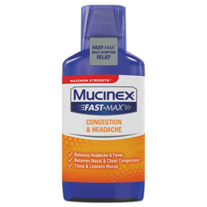 Picture of Maximum Strength Fast Max Cold and Sinus, 6 oz Bottle,RAC-01665