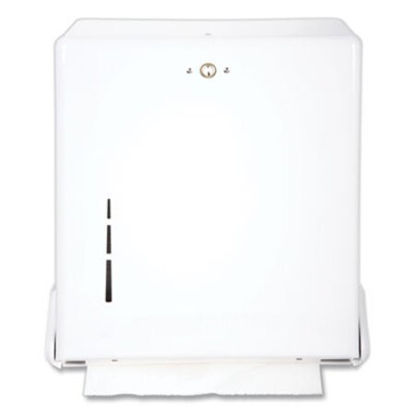 Picture of True Fold C-Fold/Multifold Paper Towel Dispenser, 11.63 x 5 x 14.5, WhiteSJM-T1905WH