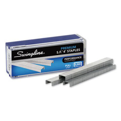 Picture of S.F. 4 Premium Staples, 0.25" Leg, 0.5" Crown, Steel, 5,000/BoxSWI-35450