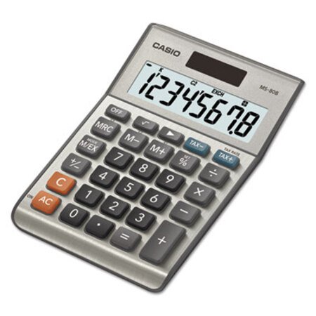 Picture of MS-80B Tax and Currency Calculator, 8-Digit LCDCSO-MS80B