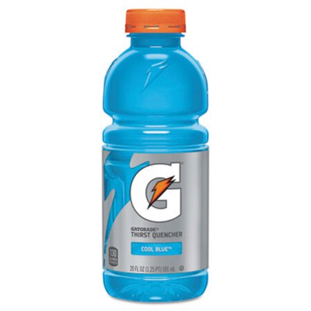 Picture of G-Series Perform 02 Thirst Quencher, Cool Blue, 20 oz Bottle, 24/CartonQKR-24812