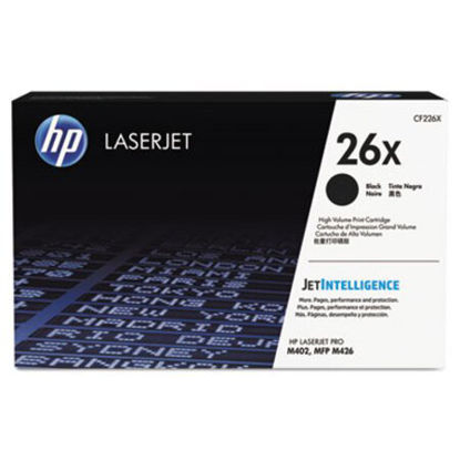 Picture of HP 26X, (CF226X) High-Yield Black Original LaserJet Toner CartridgeHEW-CF226X