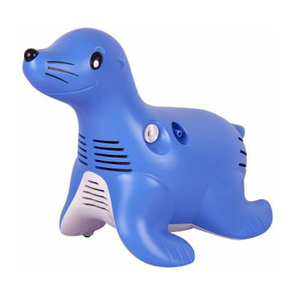 Picture of Sami the Seal with Sidestream® Compressor Nebulizer System Small Volume 8 mL Medication Cup Pediatric Aerosol Mask Delivery1082456