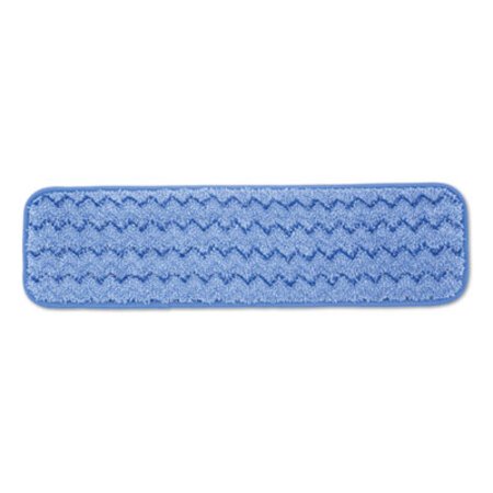 Picture of Microfiber Wet Room Pad, Split Nylon/Polyester Blend, 18", Blue, 12/CartonRCP-Q41000BLU