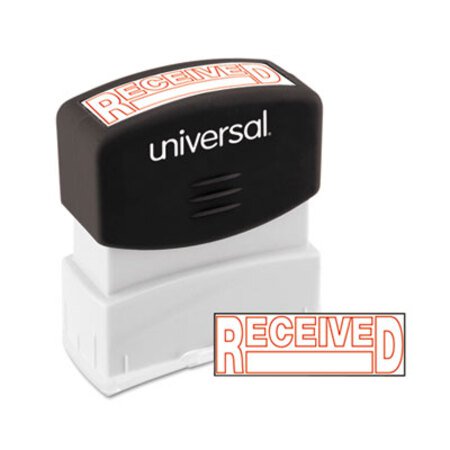 Picture of Message Stamp, RECEIVED, Pre-Inked One-Color, RedUNV-10067