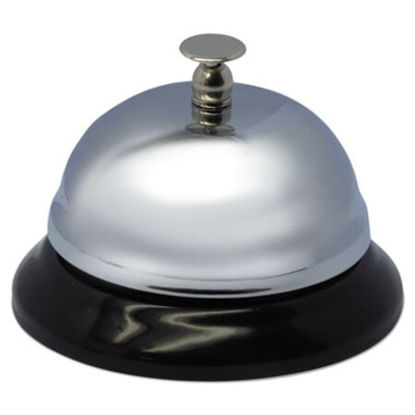 Picture of Call Bell, 3-3/8" Diameter, Brushed NickelUNV-10000
