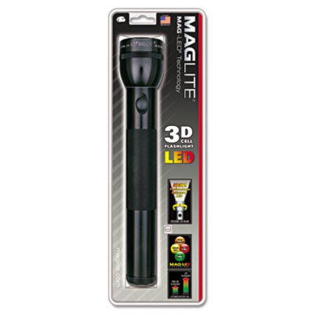 Picture of LED Flashlight, 3 D Batteries (Sold Separately), BlackMGL-ST3D016