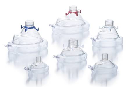 Picture of Anesthesia Mask Ambu® Elongated Style Adult Small Hook Ring000252954