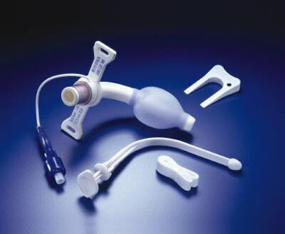Picture of Tracheostomy Tube Bivona® Mid-Range Aire-Cuf® Standard Size 8 Cuffed750180