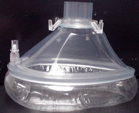 Picture of Anesthesia Mask King ValuMask™ Elongated Style Adult Size 5 Hook Ring1955