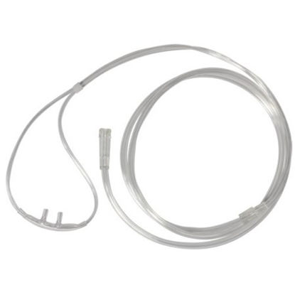 Picture of ETCO2 Nasal Sampling Cannula with O2 Delivery Low Flow Delivery Adult Curved Prong / NonFlared TipRES1104