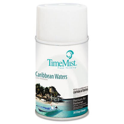 Picture of Premium Metered Air Freshener Refill, Caribbean Waters, 6.6 oz Aerosol SprayTMS-1042756EA