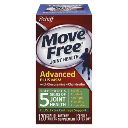 Picture of Move Free Advanced Plus MSM Joint Health Tablet, 120 CountMOV-97008