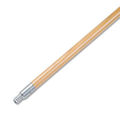Picture of Metal Tip Threaded Hardwood Broom Handle, 15/16" Dia x 60" LongBWK-136