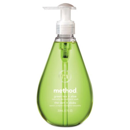 Picture of Gel Hand Wash, Green Tea and Aloe, 12 oz Pump BottleMTH-00033