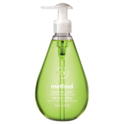 Picture of Gel Hand Wash, Green Tea and Aloe, 12 oz Pump BottleMTH-00033