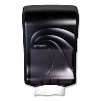Picture of Ultrafold Multifold/C-Fold Towel Dispenser, Oceans, 11.75 x 6.25 x 18, Transparent Black PearlSJM-T1790TBK
