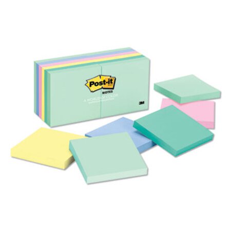 Picture of Original Pads in Marseille Colors, 3 x 3, 100-Sheet, 12/PackMMM-654AST