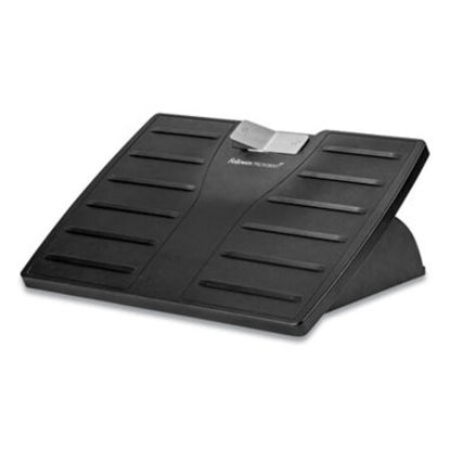 Picture of Adjustable Locking Footrest with Microban, 17.5w x 13.13d x 5.63, Black/SilverFEL-8035001
