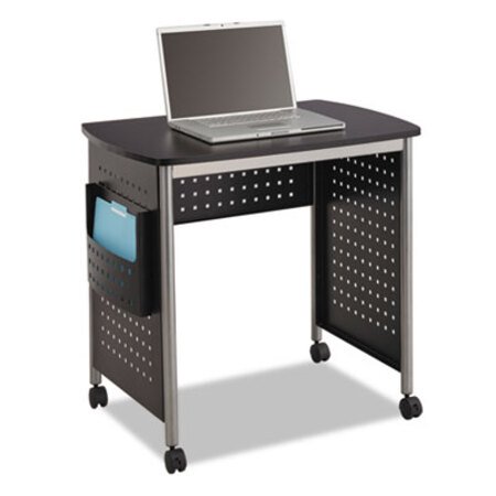 Picture of Scoot Desk, 32.25" x 22" x 30.5", Black/SilverSAF-1907BL