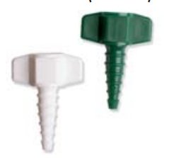 Picture of CONNECTOR, SWIVEL ADPT F/OXY REGULATOR PLAS WHTM24-45PW