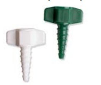Picture of CONNECTOR, SWIVEL ADPT F/OXY REGULATOR PLAS WHTM24-45PW