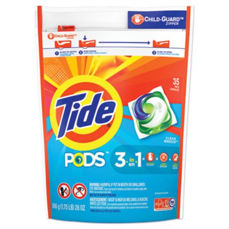 Picture of Pods, Laundry Detergent, Clean Breeze, 35/PackPGC-93126EA