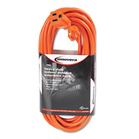 Picture of Indoor/Outdoor Extension Cord, 25ft, OrangeIVR-72225