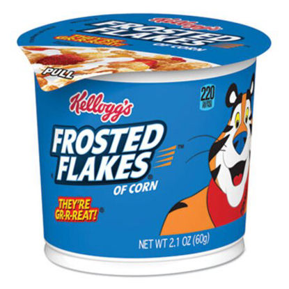 Picture of Breakfast Cereal, Frosted Flakes, Single-Serve 2.1 oz Cup, 6/BoxKEB-01468