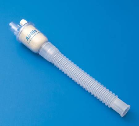 Picture of Hygroscopic Condenser Humidifier AirLife® 32.3 mg @ 500 mL 0.9 cm @ 0.5 LPS / 2.5 cm @ 1.0 LPS / 3.5 cm @ 1.5 LPS003010