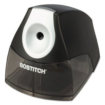 Picture of Personal Electric Pencil Sharpener, AC-Powered, 4.25" x 8.4" x 4", BlackBOS-EPS4BK