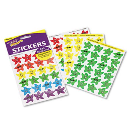 Picture of Stinky Stickers Variety Pack, Smiley Stars, 432/PackTEP-T83904