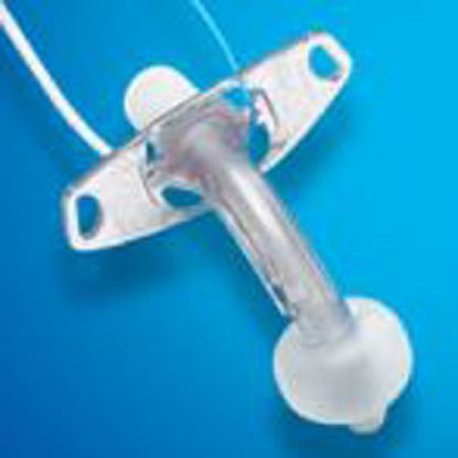 Picture of Tracheostomy Tube Portex® Blue Line® Ultra® Suctionaid® Standard Size 6 Cuffed100/875/060