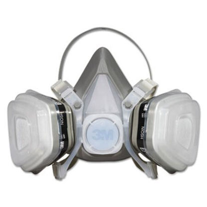 Picture of Dual Cartridge Respirator Assembly 52P71, Organic Vapor/P95, MediumMMM-52P71