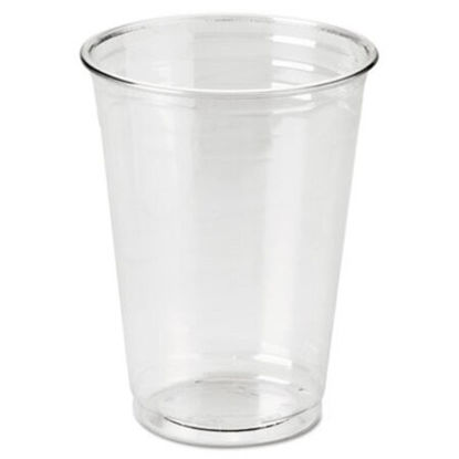 Picture of Clear Plastic PETE Cups, Cold, 10oz, WiseSize, 25/Pack, 20 Packs/CartonDXE-CP10DX