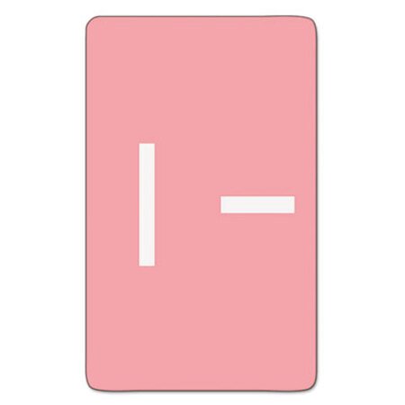 Picture of AlphaZ Color-Coded Second Letter Alphabetical Labels, I, 1 x 1.63, Pink, 10/Sheet, 10 Sheets/PackSMD-67179