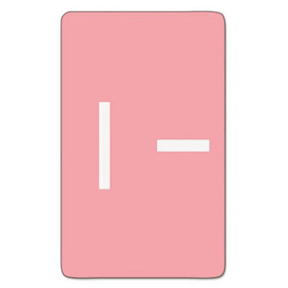 Picture of AlphaZ Color-Coded Second Letter Alphabetical Labels, I, 1 x 1.63, Pink, 10/Sheet, 10 Sheets/PackSMD-67179